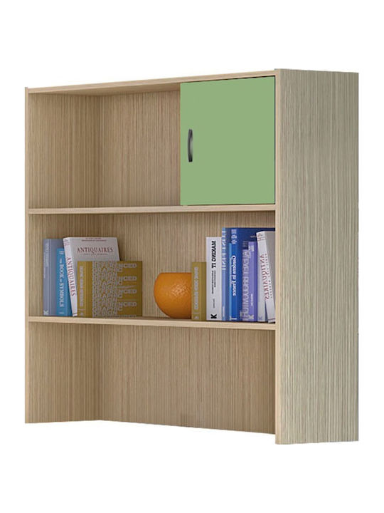 Kids Wooden Shelf S2 Green 100x30x105cm