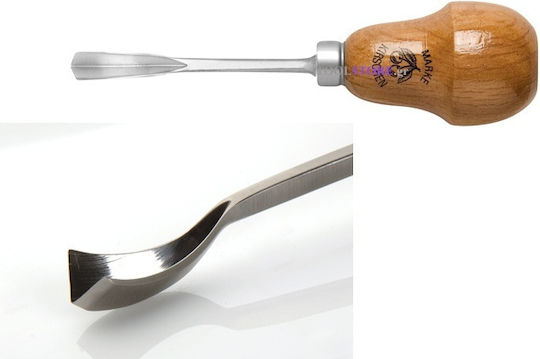 Kirschen Handmeißel mit V-Schneide 2mm Meißel mit Typ V Klinge Breite 2mm Set 1Stück