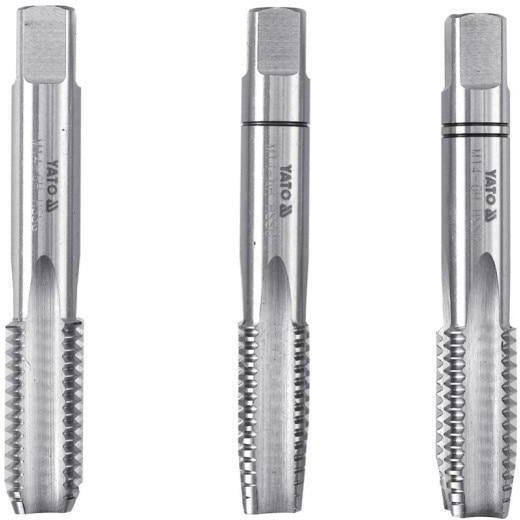Yato YT-2940 Gewindebohrer HSS 3Stück