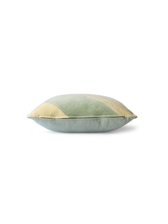 HK Living Sofa Cushion 100% Cotton Mint Green 45x45cm