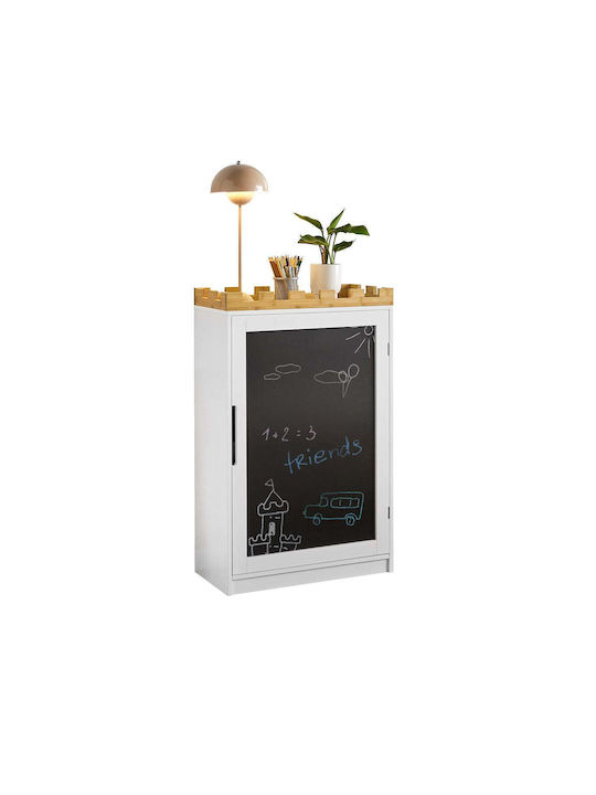 Kabinett Boden Weiß 63x100x30cm