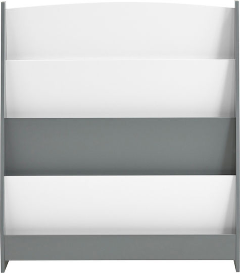 Bücherregal Boden Gray 80x88x30cm