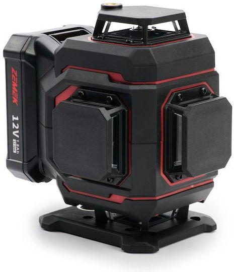 Zemek ZK-G70 Αυτορυθμιζόμενο Γραμμικό Αλφάδι Laser Πράσινης Δέσμης 12V με Εύρος Εργασίας 25m