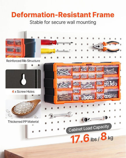 Vevor Plastic Tool Box Drawer