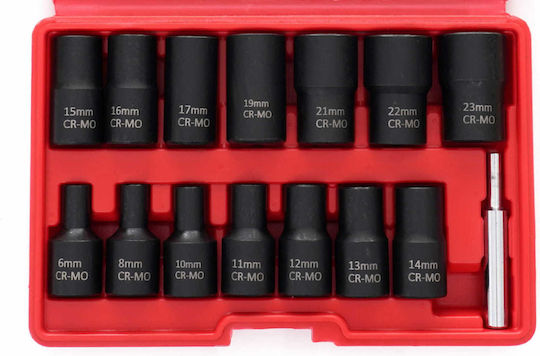 Impact Steckschlüssel-Set Bit Kraft&dele 1/2'' 15 Stücke Kd11793