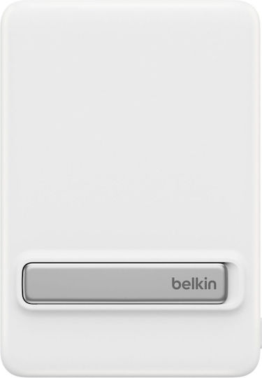 Belkin BoostCharge Slim Qi2 Power Bank 10000mAh 30W mit 2 USB-C Ausgangsanschlüsse Weiß