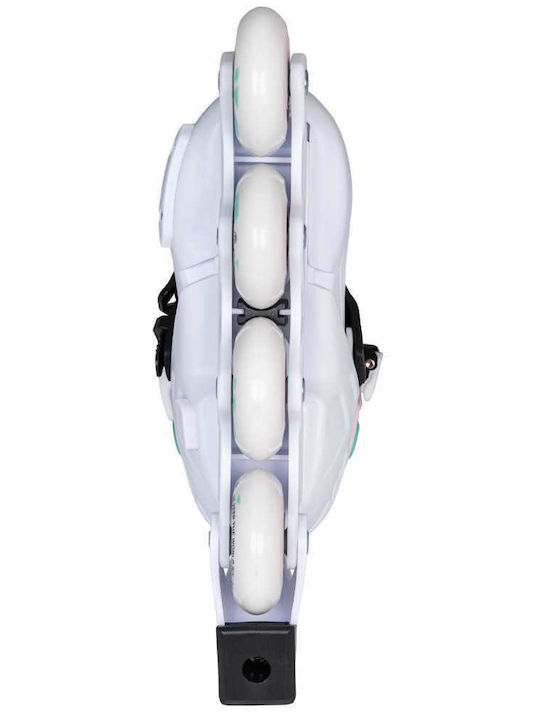 Playlife Inline Adjustable Rollers White Children's