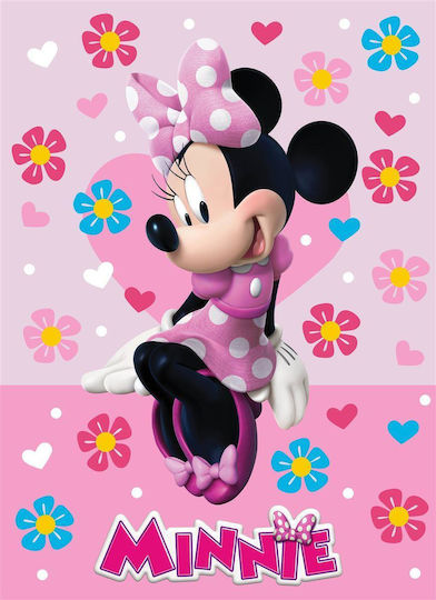 Disney Blanket Velvet Minnie Pink 160x220cm