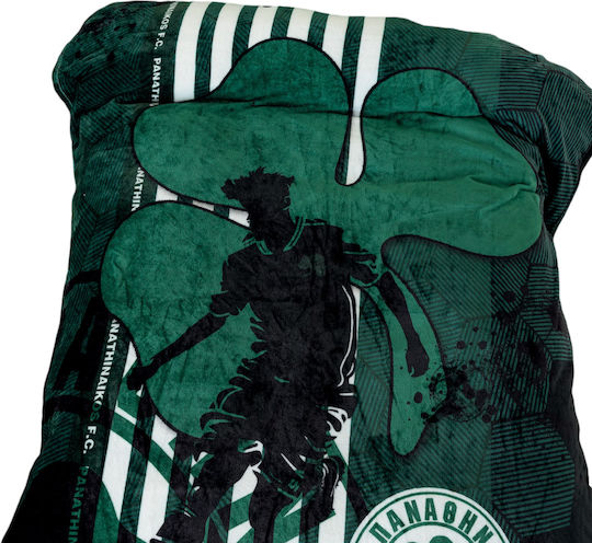 Palamaiki Blanket Panathinaikos Green 160x220cm