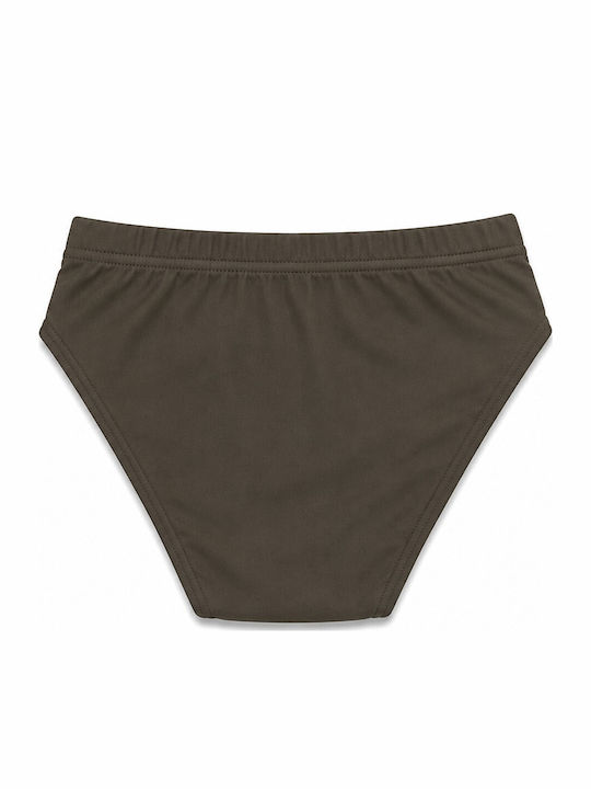 Panos Emporio Costum De Baie Pentru Copii Slip Kaki