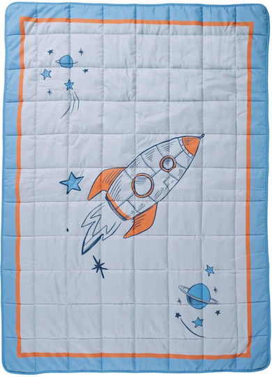 Das Home Детско покривало Единично Сив 160x220cm Das Home Детско покривало Единично Сив 160x220cm