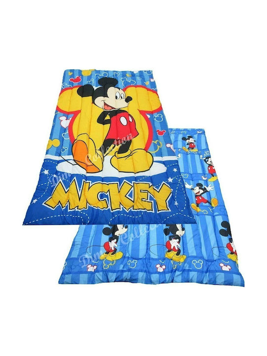 Dimcol Kids Duvet Double Sided Single Mickey 026 160x250cm