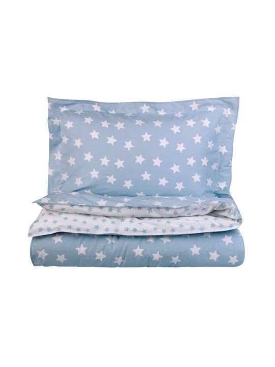 Greenwich Polo Club Kids Duvet Single with Microfiber Filling 8823 Light Blue 160x240cm