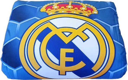 Manterol Casa Kids Duvet Semi Double with Microfiber Filling Realmadrid Blue 180x260cm Manterol Casa Kids Duvet Semi Double with Microfiber Filling Realmadrid Blue 180x260cm