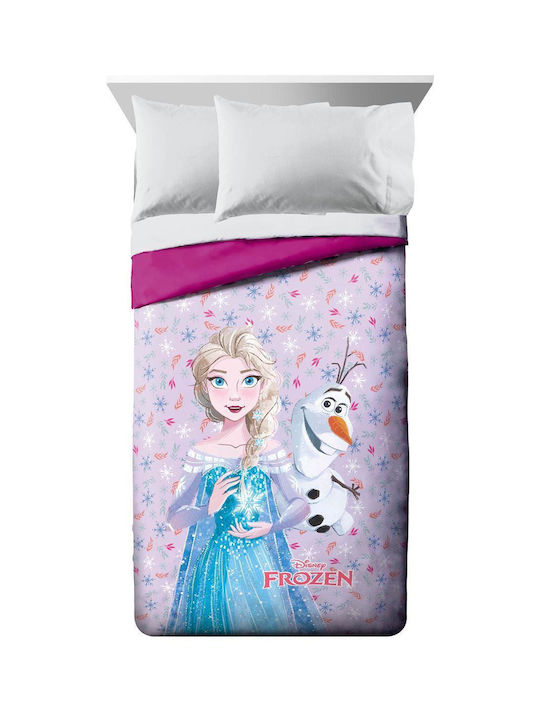 Disney Kids Duvet Single with Microfiber Filling Frozen 45 Lilac Lilac 160x240cm