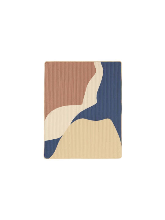Nobodinoz Pătură pentru copii Single Blue Canyon 142x235buc Nobodinoz Pătură pentru copii Single Blue Canyon 142x235buc
