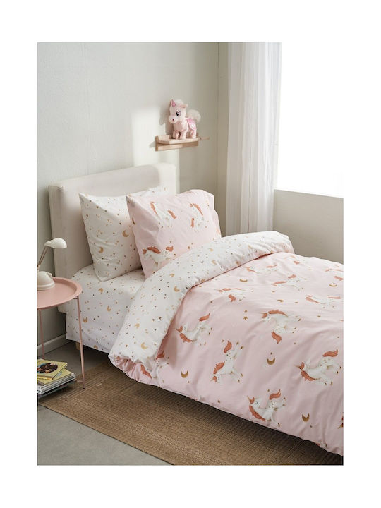 Vesta Home Set Kids Duvet Cover Single Pink