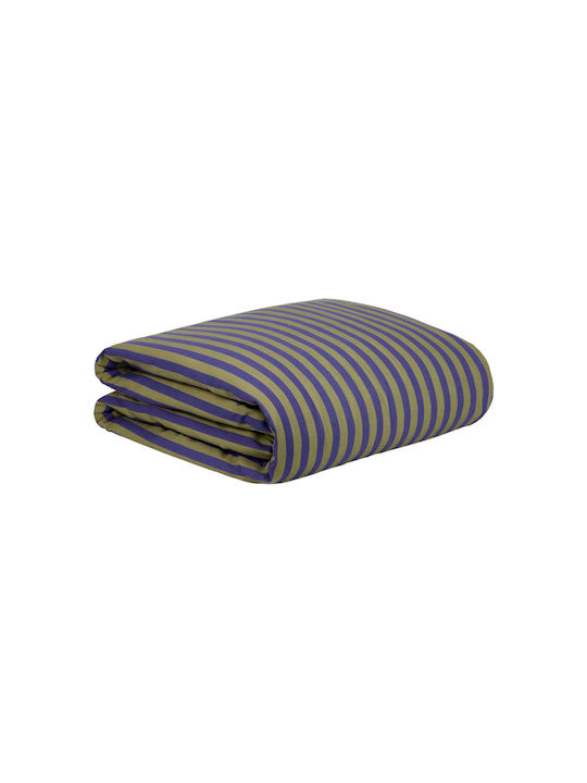 Nobodinoz Sheldon Kids Duvet Cover Single Indigo 150x200cm