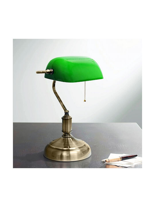 VenCore Office Lamp for Socket E27 in Green Color