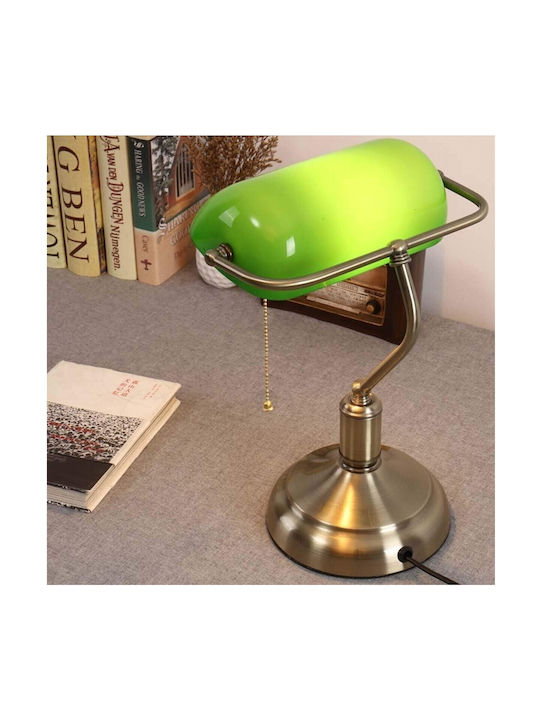VenCore Office Lamp for Socket E27 in Green Color