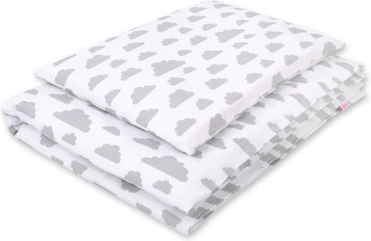 Bobono Husă de pilotă pentru copii Single Gray 100x135cm