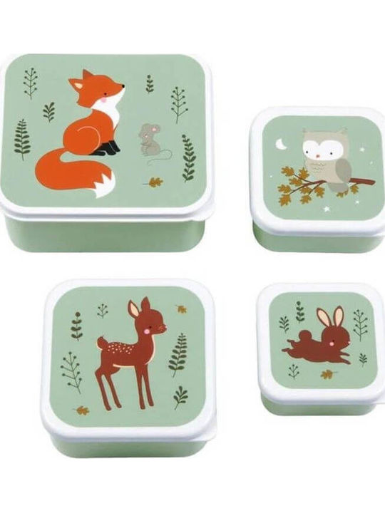 A Little Lovely Company Forest Friend School Set 16lt