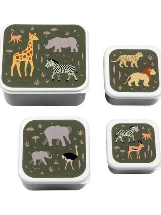 A Little Lovely Company Savanna School Set 7lt