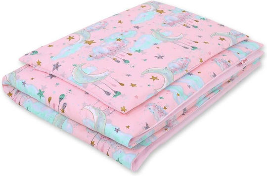 Bobono Set Kids Duvet Cover Single Pink