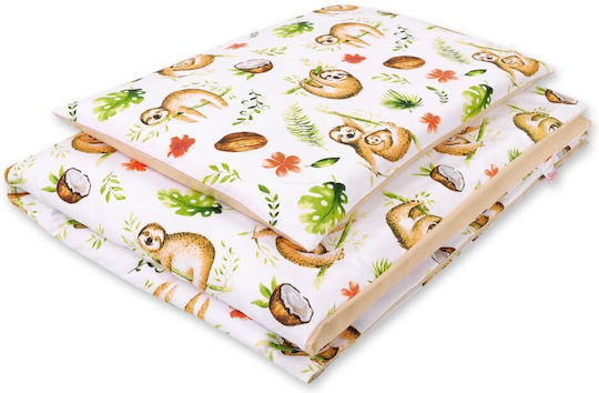 Bobono Kinderbettbezug Einzel Beige