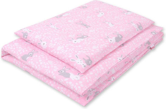 Bobono Set Kids Duvet Cover Single Pink