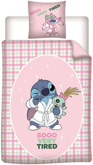Aymax Kids Duvet Cover Set Single Pink