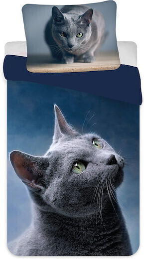 CAT Kids Duvet Cover Single Dark