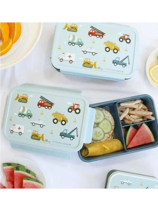 A Little Lovely Company Vehicles School Set 7lt