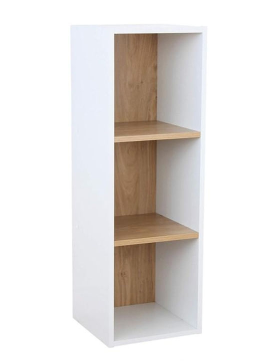 Παιδική Ραφιέρα Δαπέδου Λευκή 30x29.5x90εκ.