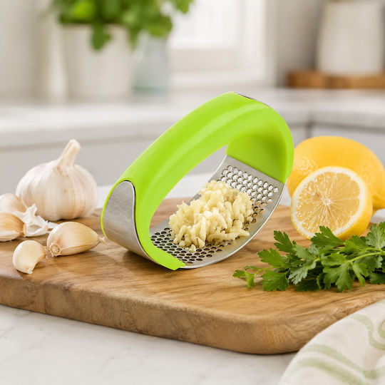 Sapir Manual Garlic Press Stainless Steel
