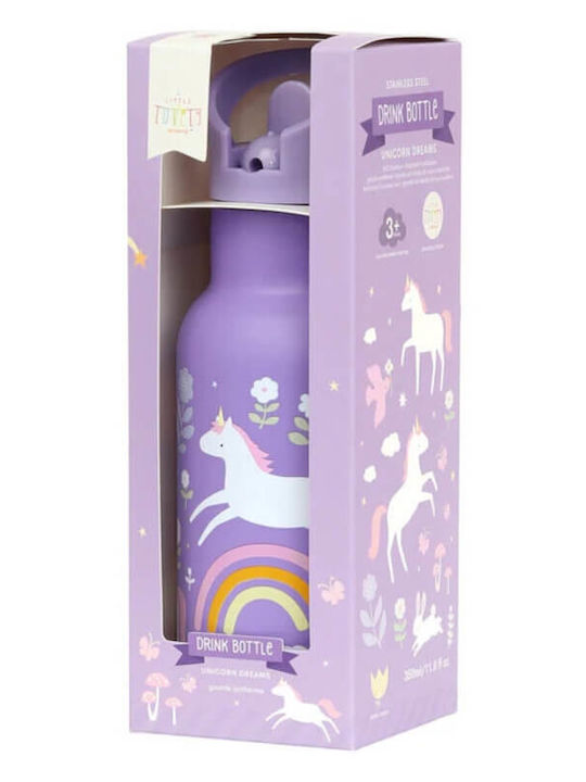 A Little Lovely Company Unicorn Dreams School Set 7lt