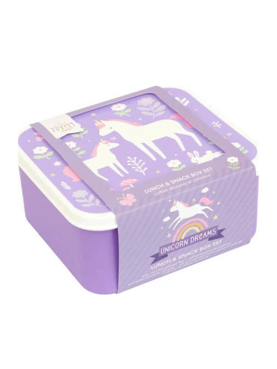 A Little Lovely Company Unicorn Dreams School Set 7lt