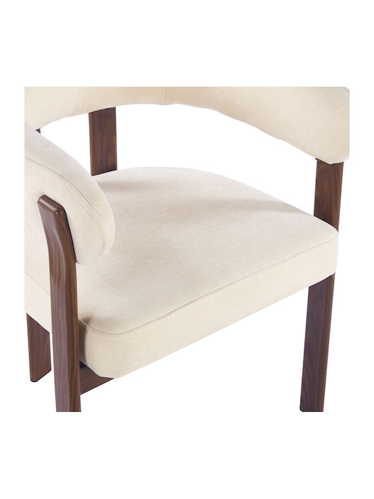 Erebus Ess- und Küchenstühle mit Stoffbezug Karydi 2 Stück 64x55x76.5cm