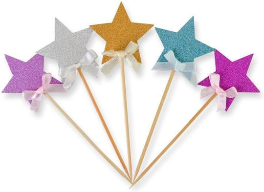 Junior Star Party Sticks 5 Colors 14cm