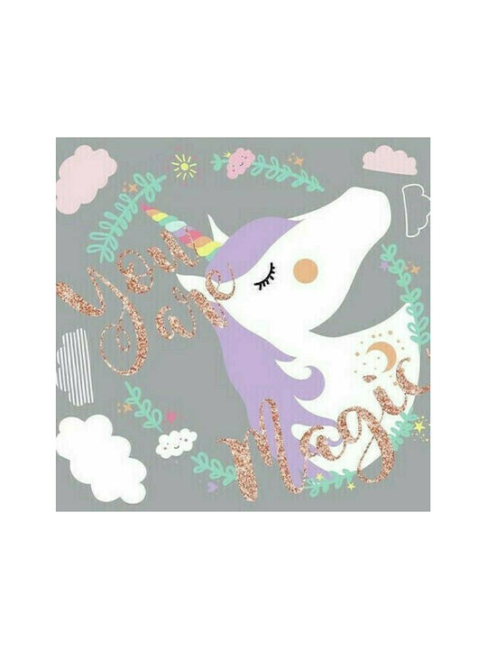 RoomMates Decor Autocolant Decorativ pentru Copii Perete Unicorn Magic Glitter 6buc