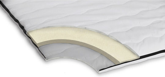 Green Future Ανώστρωμα Διπλό Memory Foam με Αποσπώμενο Κάλυμμα 140x190x5εκ.