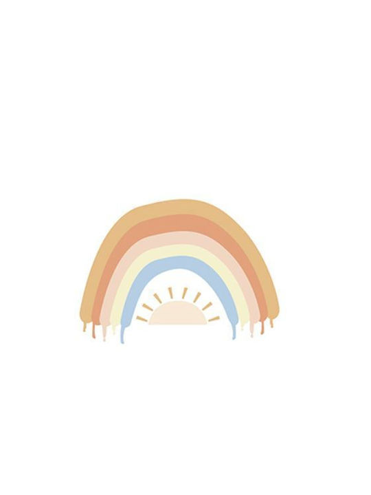 Babyloon Детска стикерна за стена Стена Pop Rainbow