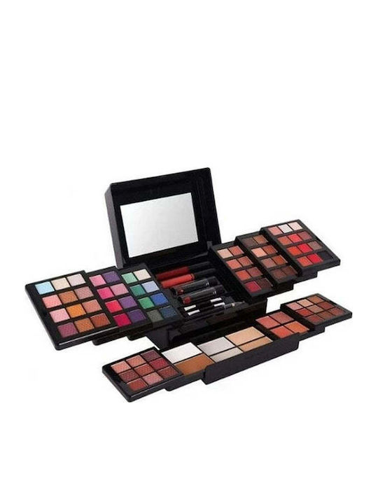 Set Profesional De Machiaj Miss Rose 84 Culori 7002-006 Set Profesional De Machiaj Miss Rose 84 Culori 7002-006