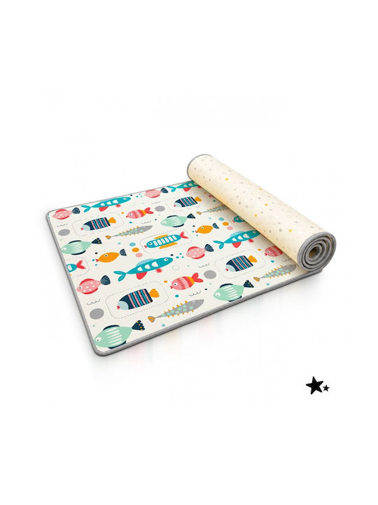 MalPlay Covor Pentru Copii Stele Multicolor 180x200cm