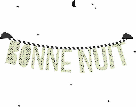 Mimi'lou Kinder Wandsticker Bonne Nuit 21cm