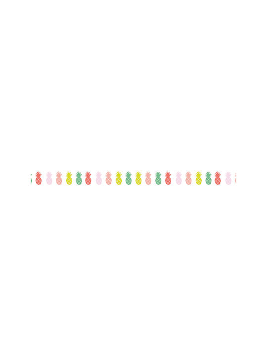 Mimi'lou Kids Wall Border Sticker Pineapples Colored