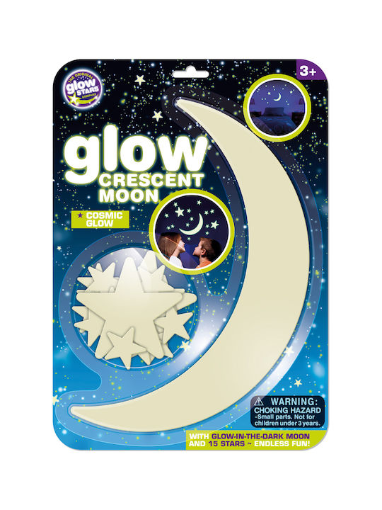 Brainstorm Kids Glow-in-the-Dark Wall Sticker Crescent