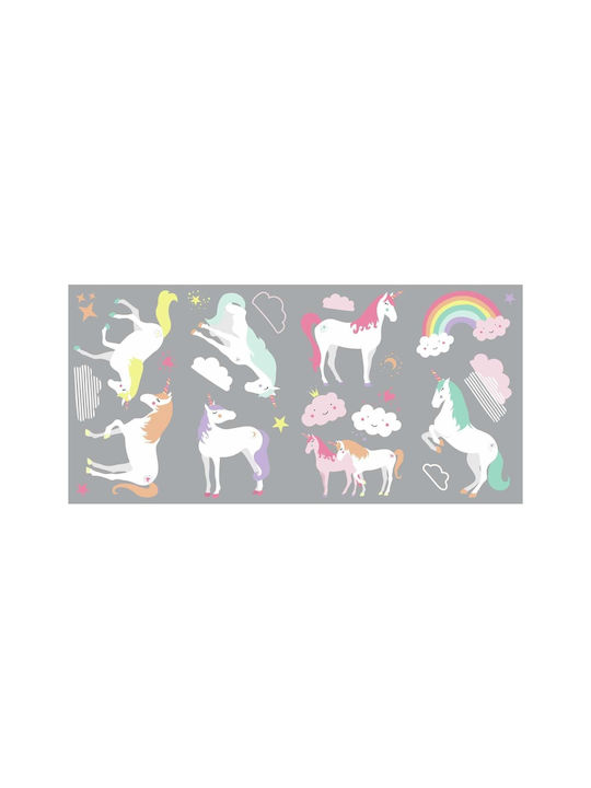 RoomMates Decor Детска стикерна за стена Стена Unicorn Magic 23бр