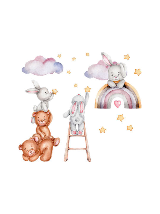 Decowalls Kinder Wandsticker Wand 60x120cm