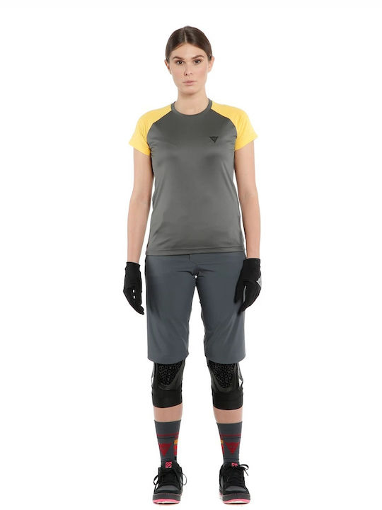 Dainese Bluză Termică Dama Cu Mâneci Scurte Gri